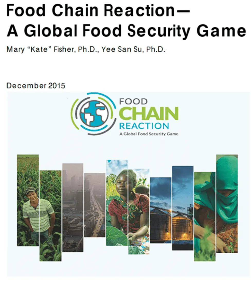 Food chain reaction report