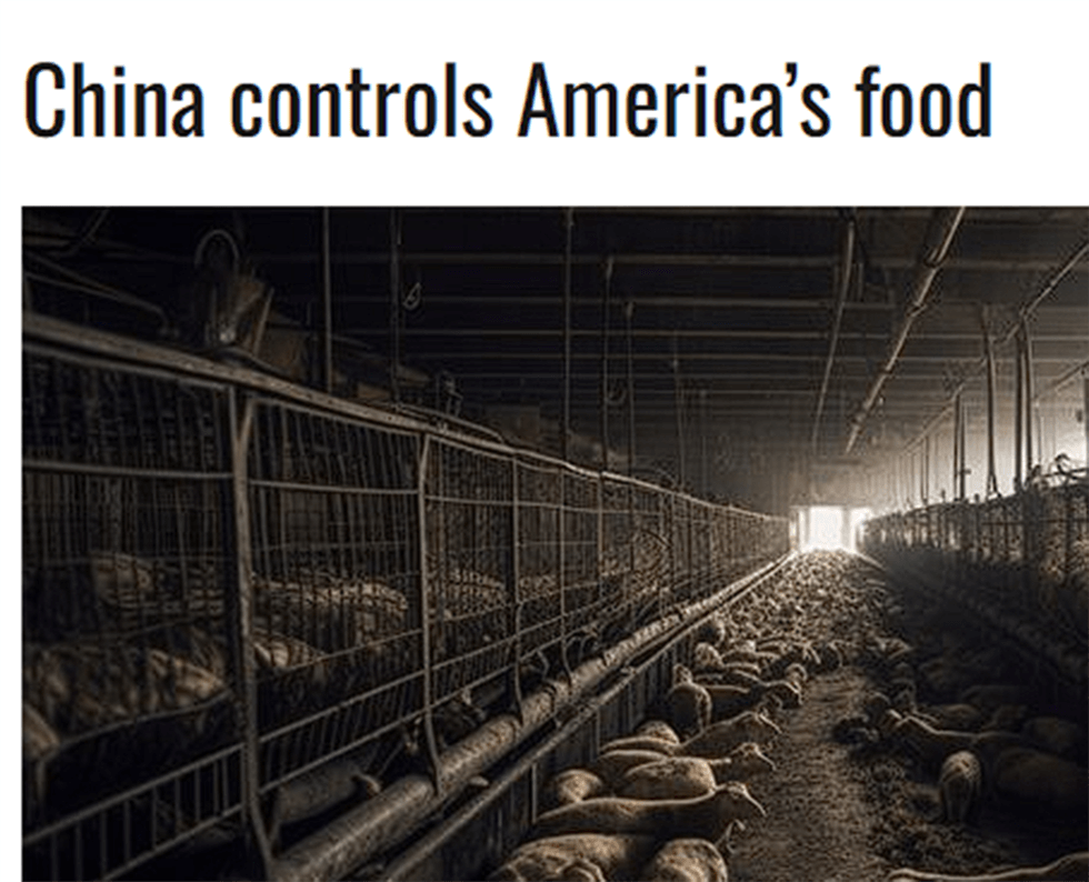 China controls America's food