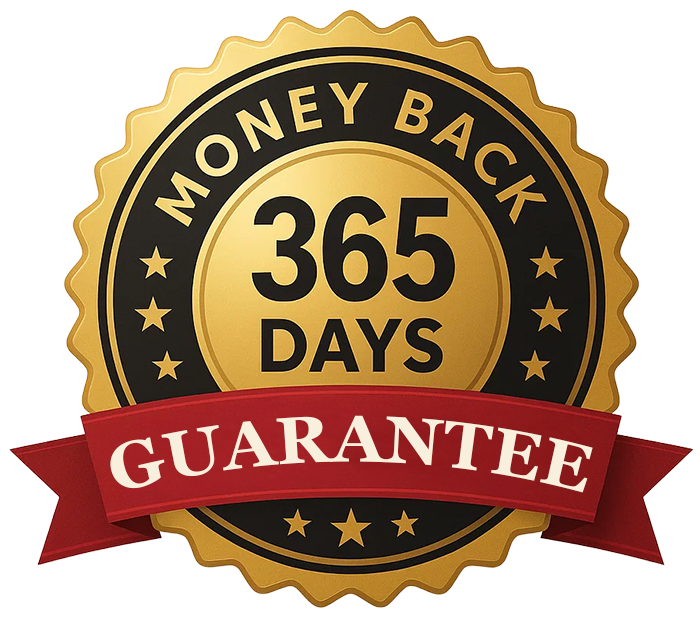 365 Days Guarantee Badge